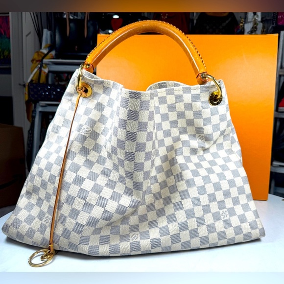 Louis Vuitton Handbags - AUTHENTIC Louis Vuitton Damier Azure Artsy GM